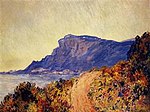 Monet - die rote Straße bei Mütze Martin in der Nähe von Menton.jpg