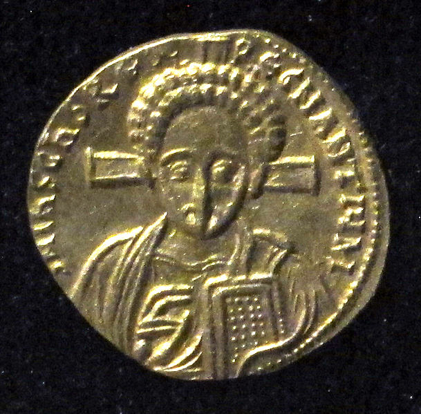 File:Monete d'oro di giustiniano II e tiberio IV, 705-711, 06, 2.jpg