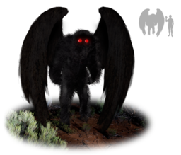 Mothman Artist's Impression