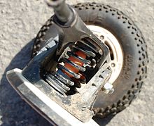 Shock and spring arrangement Mountainboardshockandspring.jpg