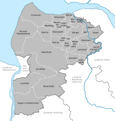 Municipalities in CUX.svg