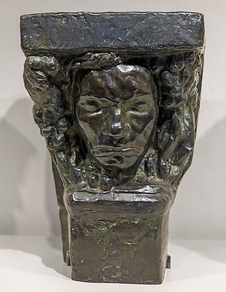 File:Musée Ingres-Bourdelle - Beethoven - tête aux raisins (Chapiteau), 1924-25 - Bronze - Antoine Bourdelle MI 85.1.1.jpg