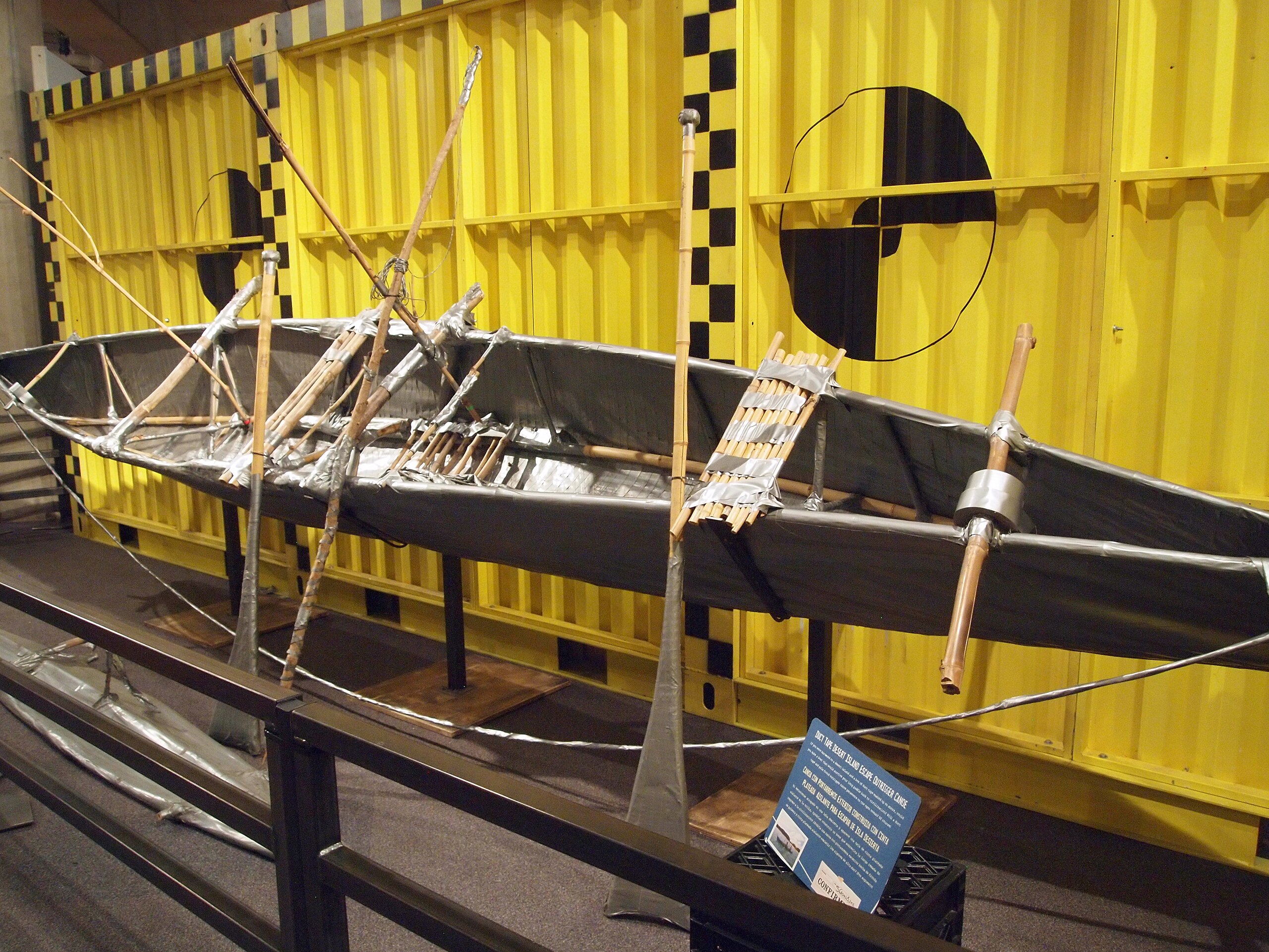 File:MythBusters Duct Tape Outrigger Canoe.jpg
