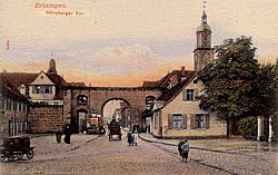 Picture postcard of the Nuremberg Gate Nurnberg Tor1a.jpg