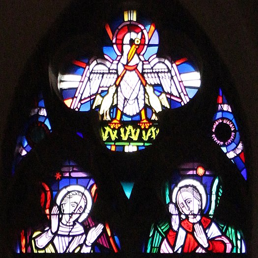 Pelikan (Vierpass rechtes Chorfenster)