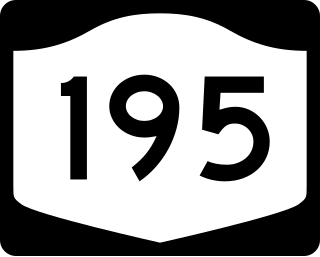 <span class="mw-page-title-main">New York State Route 195</span> Former highway in New York