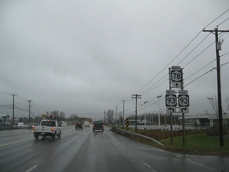 File:NY 78 northbound at NY 93.jpg