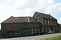 Brick courtyard