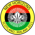 Das Logo, das speziell für die Expedition New Horizons Schottland - Malawi 2011 entworfen wurde