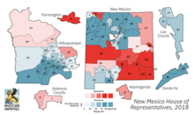 2018 New Mexico House of Representatives elections New Mexico State House 2018.png