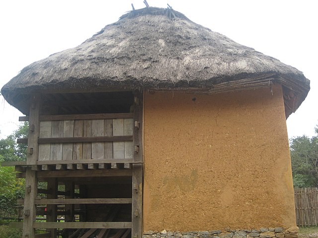 A Hani house in Vietnam.