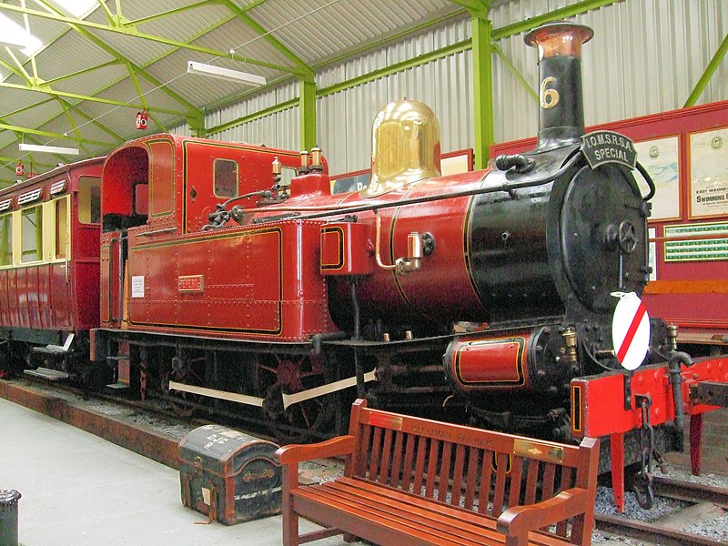 File:No. 6 Peveril (1875), Port Erin Railway Museum.jpg
