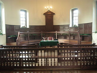 Recreated interior, seen in 2011 Old Isle of Wight Courthouse - interior.JPG