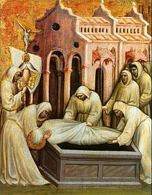 Seppellire i morti (Pinacoteca Vaticana).