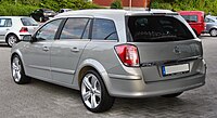 Opel Astra H Caravan 1.9 CDTI rear.JPG