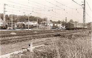 Gare dOrthez railway station in Orthez, France