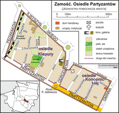 Plan Osiedla Partyzantów