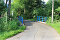 Čeština: Most přes říčku Bystřici ve vsi Kfely, části Ostrova English: Bridge over Bystřice river in Kfely, part of Ostrov, Czech Republic.