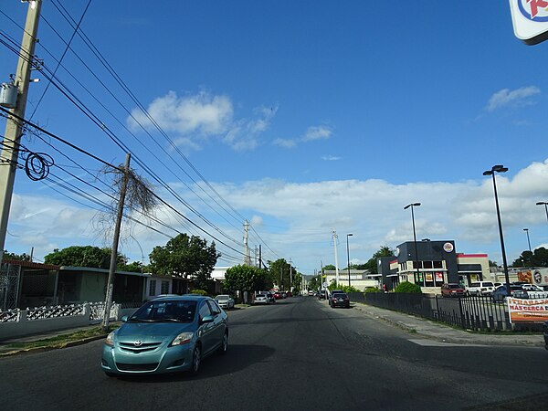 PR-132 west in Barrio Canas Urbano