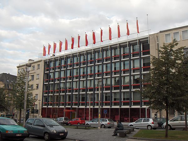 The Brussels headquarters of the PS (2006)