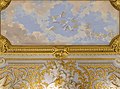 * Nomination Detail of cieling in the Palazzo Doria-Pamphilj in Rome. --Moroder 09:59, 20 May 2017 (UTC) The crop looks very randomed to me, can you apply a crop or otherwise explain that choice? Poco a poco 11:18, 20 May 2017 (UTC) Thanks for asking. I wanted to illustrate the graphic elements of the coat of arms of both Doria and Pamphili families (eagle and dove) on a detail of the cieling. I fixed the file description. Unfortunately I did not have a wide angle and conditions to take photos there are not so good. If you think the composition is too dodgy I could crop the left part and make it more symmetrical --Moroder 12:33, 20 May 2017 (UTC) Thanks for your feedback, yes, I think that your image would improving by cropping it as you suggest Poco a poco 10:35, 21 May 2017 (UTC)  Done --Moroder 11:51, 22 May 2017 (UTC) * Promotion Good quality. --Poco a poco 09:22, 24 May 2017 (UTC)