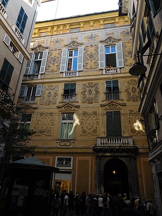 <span class="mw-page-title-main">Palazzo Nicolo Spinola di Luccoli</span> Palace in Genoa, Italy