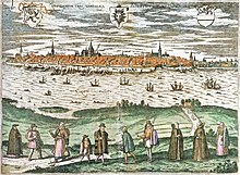 Panorama Rostock Franz Hogenberg 1597.jpg