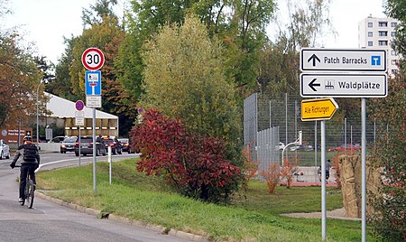 Patch Barracks Main Gate