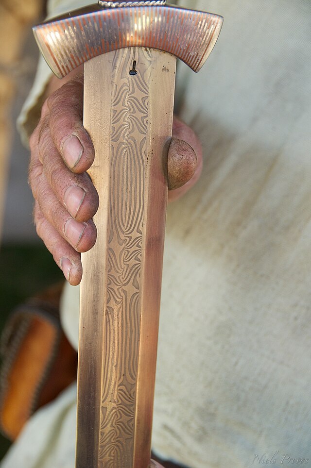 viking wooden sword patterns