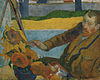 Paul Gauguin - Vincent van Gogh malování slunečnic - Google Art Project.jpg