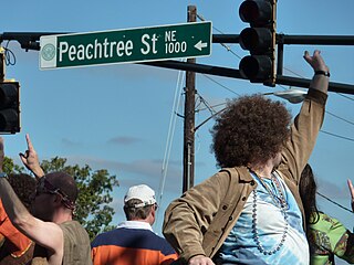 Peachtree Street Main street of Atlanta, Georgia, USA