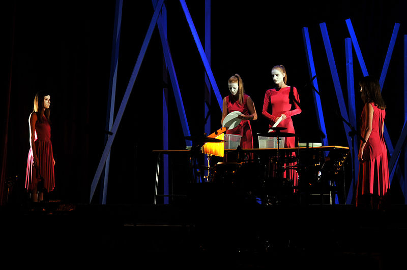 File:Performance ne Festivalin DAM, festivali i muziktareve te rinje.jpg