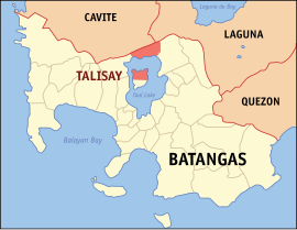 Talisay na Batangas Coordenadas : 14°6'N, 121°1'E