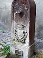 Antica fontana pubblica del 1887, Borgata di Piazza, Mondovì, Piemonte, Italia