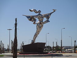 The World Peace Statue has stood on the stadium grounds since 2013