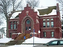 Pipestone Public Library, gelistet im NRHP