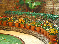 Plasticine garden pots.jpg