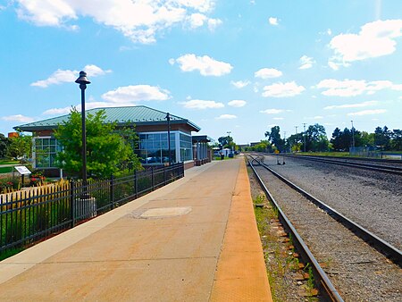 Pontiac station, September 2016