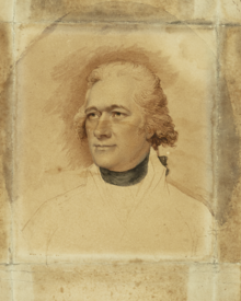 Portrait by Walter Robertson, circa 1794 Portrait of Alexander Hamilton.png