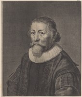 Episcopius was the leader of the Remonstrants Portret van Simon Episcopius, hoogleraar te Leiden BN 492.tiff