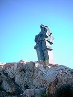 Monumento al Minero, sculptuur van 17 m hoog in Puertollano