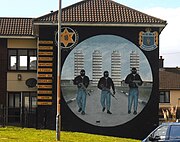 Rathcoole UDA mural