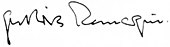 signature d'Erich Maria Remarque