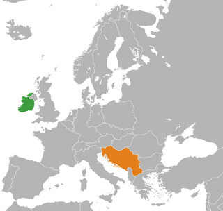 <span class="mw-page-title-main">Ireland–Yugoslavia relations</span> Bilateral relations