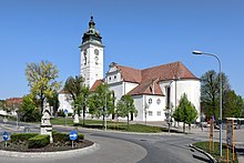 Parish church Saint Stephen Retz - Kirche hl. Stephan.JPG