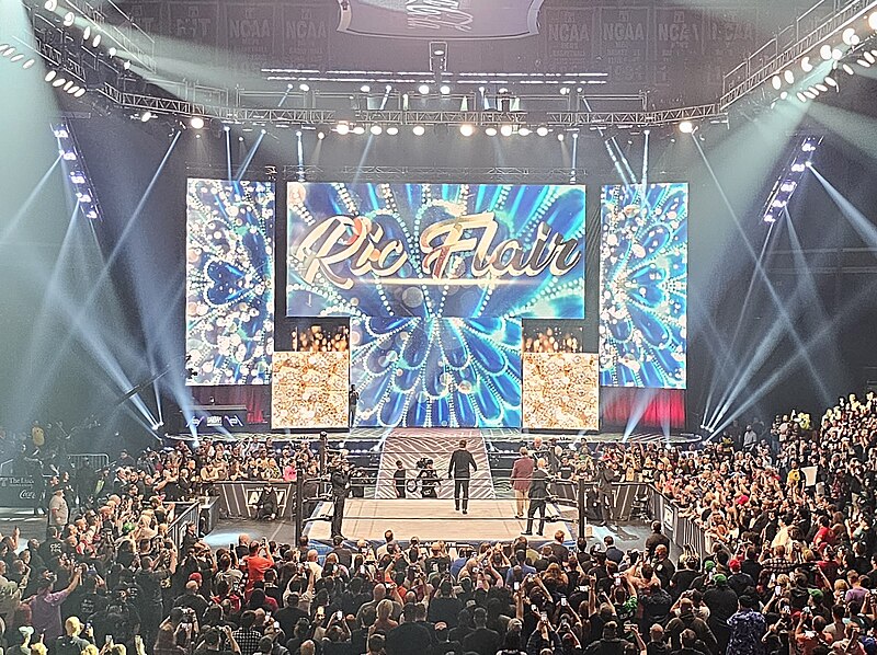 File:Ric Flair's AEW debut, October 25, 2023.jpg