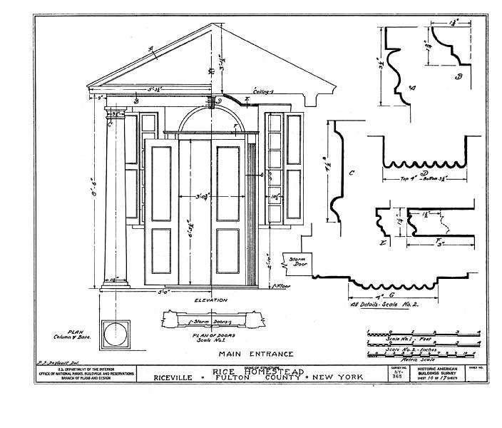 File:Rice Homestead, Route 30, Mayfield, Fulton County, NY HABS NY,18-MAYF,1- (sheet 10 of 17).tif