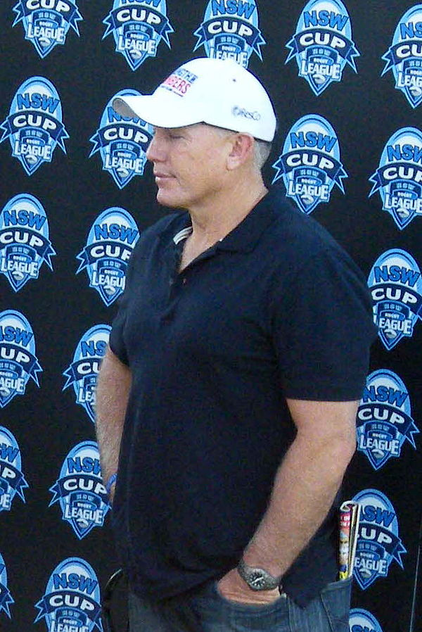 Stone at a NSW Cup game in 2011