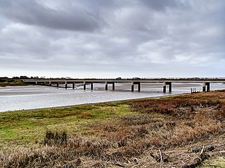 <span class="mw-page-title-main">Shard Bridge</span> Bridge over River Wyre in Lancashire, England