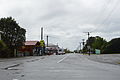 English: The main street (State Highway 6 (New Zealand) of Ross, New Zealand